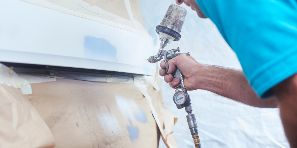 257 uPVC Door Spray Painting Services